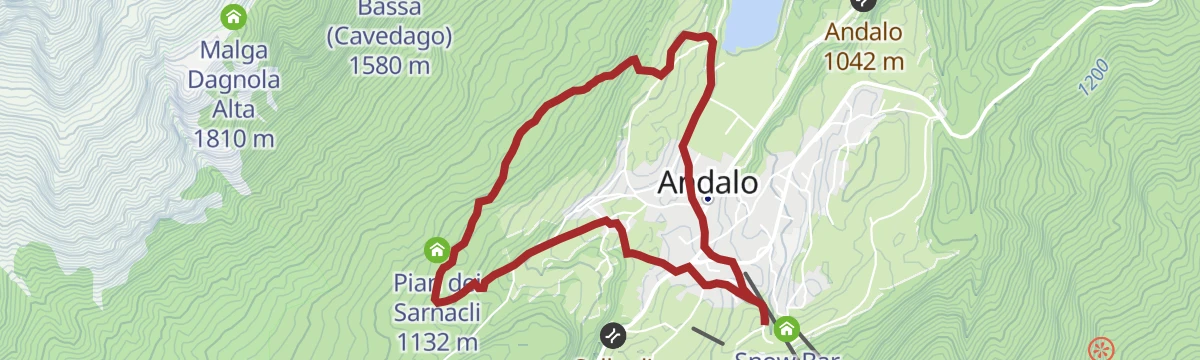 Route map: Percorso creato il 2025-05-19